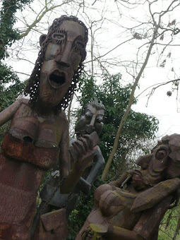 Examples of Paul Richardsons sculptures