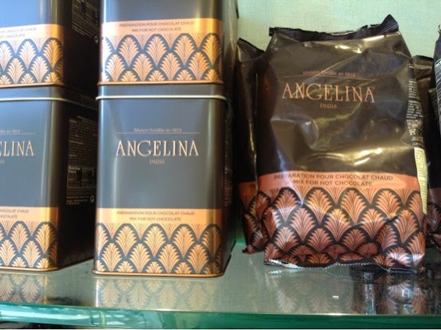 Angelina brand powdered hot chocolate
