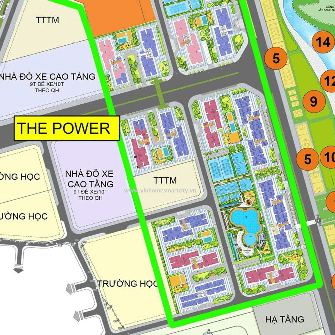 phan khu the power vinhomes smart city