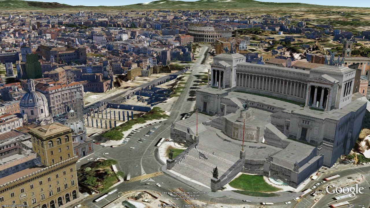 3d tour rome