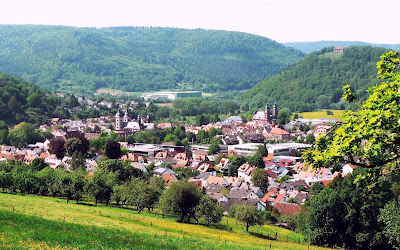  Amorbach Bayern Odenwald Parkplatz Beucherberg