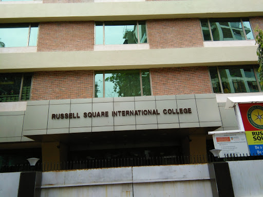 Russell Square International College, J.V.P.D. Scheme,, Cross Rd Number 9, Gulmohar Rd, Juhu, Mumbai, Maharashtra 400049, India, College, state MH