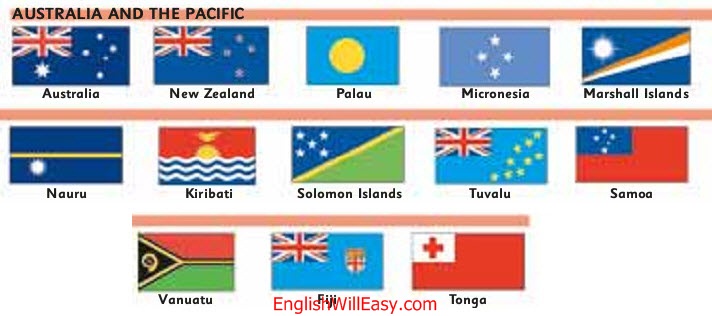 Flags of the world - Online Dictionary for Kids