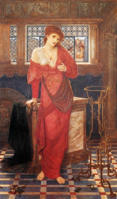 John Melhuish Strudwick - Isabella and the Pot of Basil