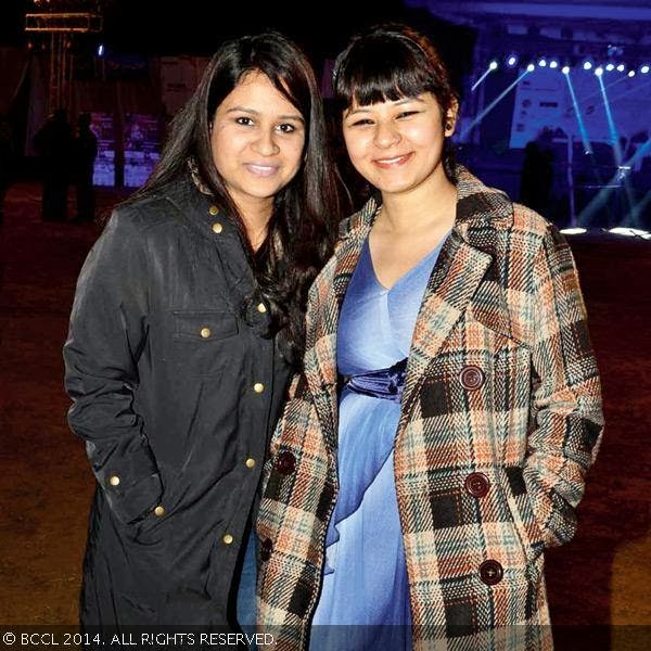 Prabha Rai (L) and Swati Rautela during Manfest 2014, held in Lucknow. 