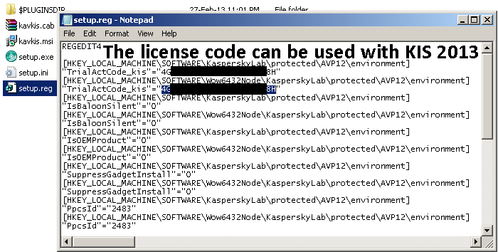 kaspersky internet security 2013 free 90 days license key step III