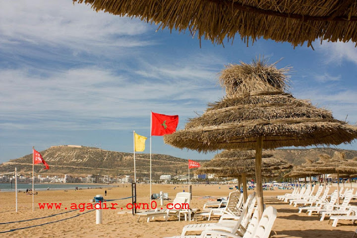 شاطئ اكادير قبل وبعد الزلزال سنة 1960 Beach-of-agadir-the-seven-best-reasons-to-visit-morocco
