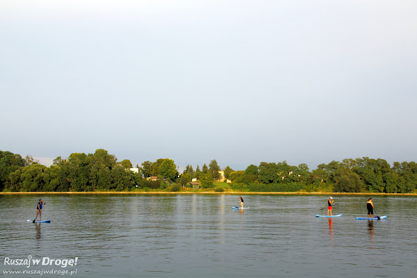 Stand up paddle - sztuka chodzenia po wodzie