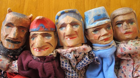 Punch and Judy, hand-made by my great-grandfather Punch and Judy, hand-made by my great-grandfather