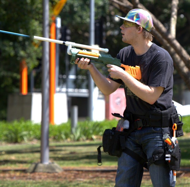 (CBD QLD) Kelvin Grove, McCaskie Park, Speed Foam Warfare, 18th of December, 2011 - (SUNDAY) DATE CHANGE Nerf%252520war%252520045