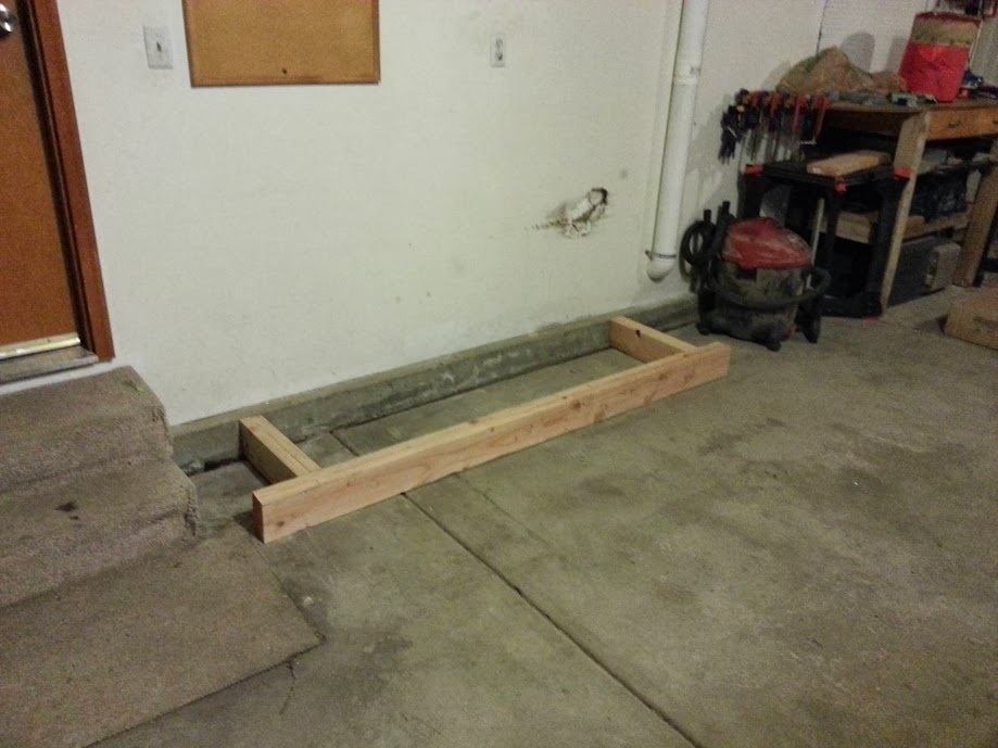 Garage Parking Stop >> Tight Fit In My Garage So I Built A Parking Stop Tundratalk Net Garage Parking Stop >> Tight Fit In My Garage So I Built A Parking Stop Tundratalk Net