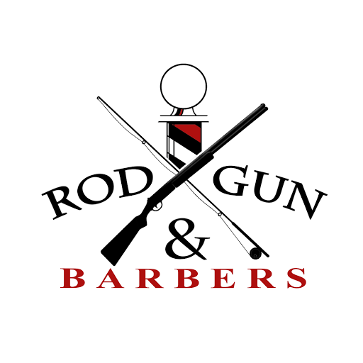 Rod, Gun & Barbers logo