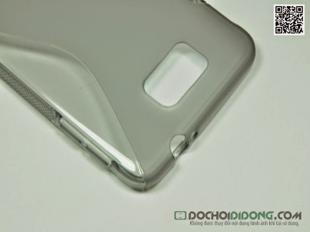 Ốp lưng Samsung Galaxy Alpha G850 dẻo trong chữ S 
