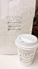 The love from Nuvrei Patisserie and Cafe in vanilla latte form and what magnificient pastry did you choose...?