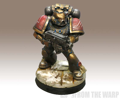 Minotaurs Space Marine with bolter