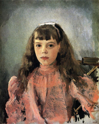 Valentin Serov - Portrait of Duchess Olga Alexandrovna
