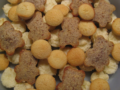financiers et congolais - recettes indexées dans les Desserts