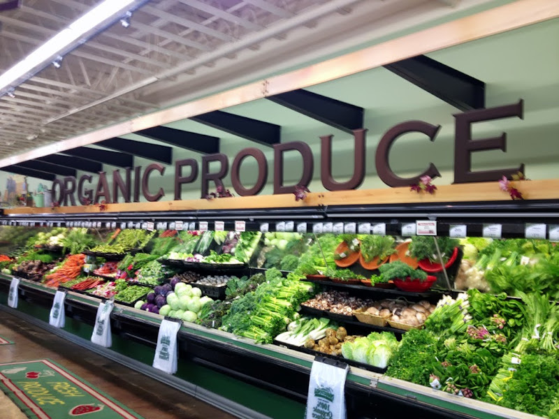 Fresh Organic Produce at Marlene's Market & Deli, Federal Way, Washington.