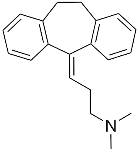 Structure Of  Amitriptyline Hydrochloride