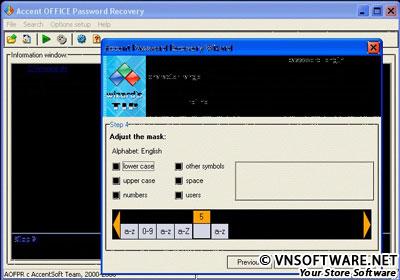 Accent WORD Password Recovery 2.8