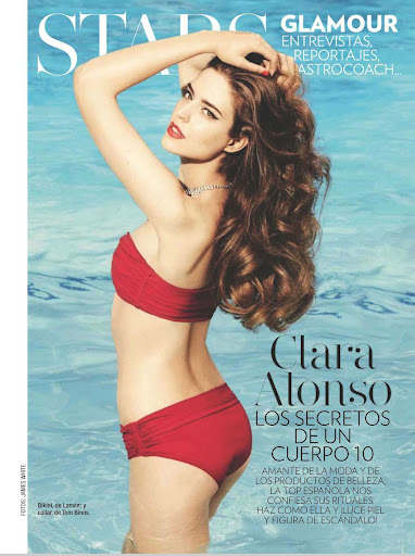 Glamour España, mayo del 2012  - Clara Alonso