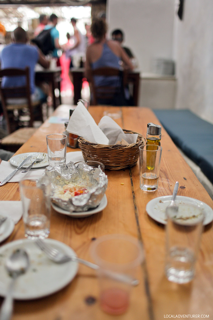 Kiki's Tavern - Agios Sostis Mykonos Restaurant.