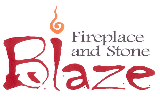 Blaze Fireplace and Stone