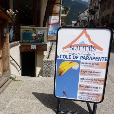 Parapente Chamonix Summits - Parapente Haute Savoie (Paragliding, Tandem, Biplace, Baptême) logo