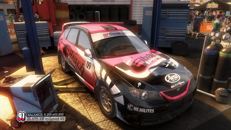 รายการรถกลุ่ม Rally ใน DiRT2 Sti-05