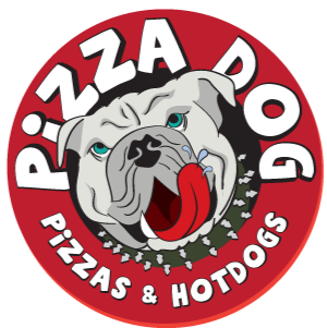 Pizza Dog - Swords logo