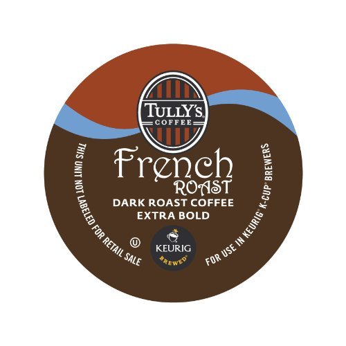 Tully's French Roast K-cups, 80-Count