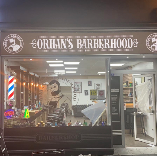 Orhan's Barberhood logo