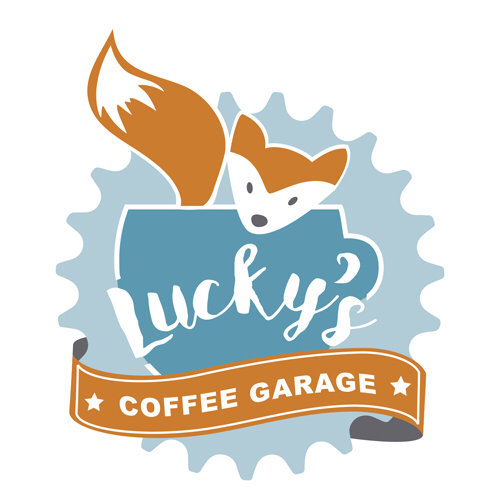Lucky's Coffee Garage logo