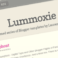 Lummoxie Blogger Template