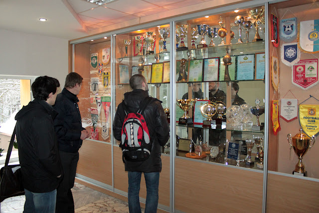 Вергейчик провел экскурсию по футбольному Солигорску — фото