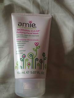 amie morning clear purifying face wash paraben free