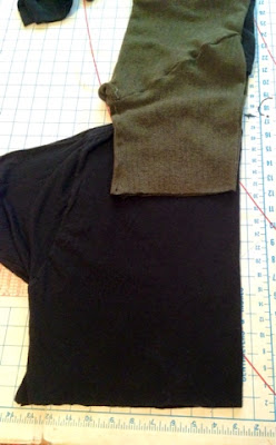 My Handmade Hell: DIY Sweater Leggings!
