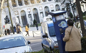 Las aplicaciones móviles para pagar los parquímetros de Madrid