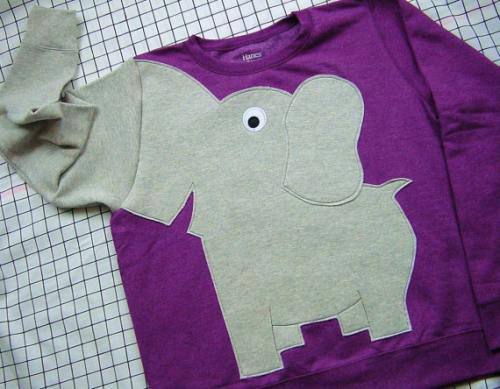 Elephant Trunk Sweatshirt [SOURCE]