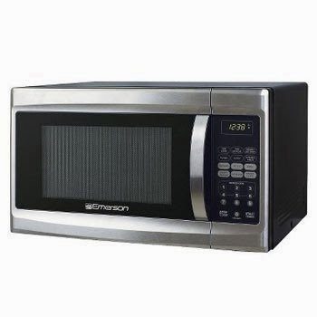  Emerson 1000W 1.3 Cu. Ft. Microwave Oven