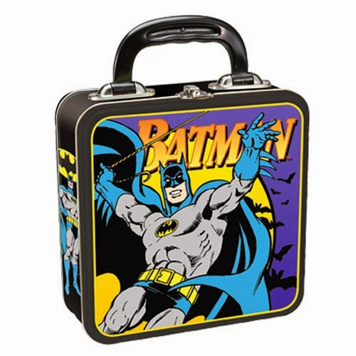  Vandor 76169 Batman Square Tin Tote, Multicolored