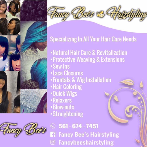 Fancy Bee’s Hairstyling Studio logo