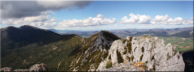 Panorámica desde la cima Panorámica desde la cima