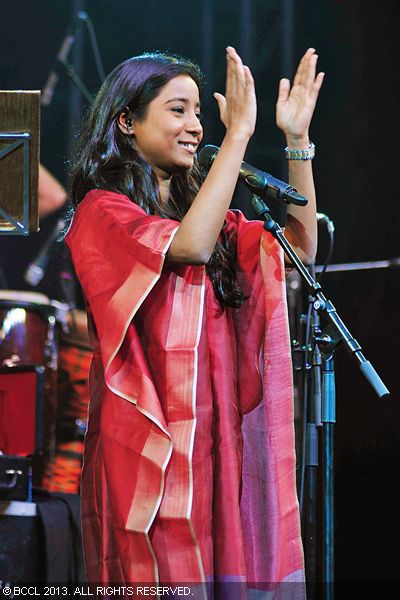 Shilpa Rao performed during the Jaipur Literature Festival.