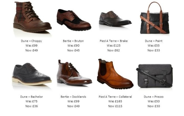 DIARY OF A CLOTHESHORSE: Mens at Dune: Winter Sale Starts Today!
