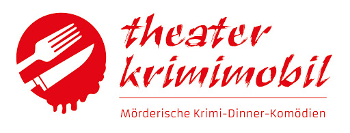 Theater krimimobil Berlin - Mörderische Krimi-Dinner-Komödien logo