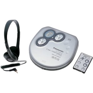  Panasonic SL-SX282C Portable CD Player with Car Kit and 40-Second Anti-Skip