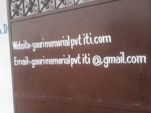Gauri Memorial Pvt ITI, Sikshak Colony, District Gaya, Wazirganj, Bihar 805131, India, Trade_School, state BR
