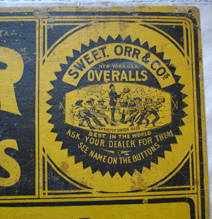 Ballyhoo Vintage News: Sweet-Orr