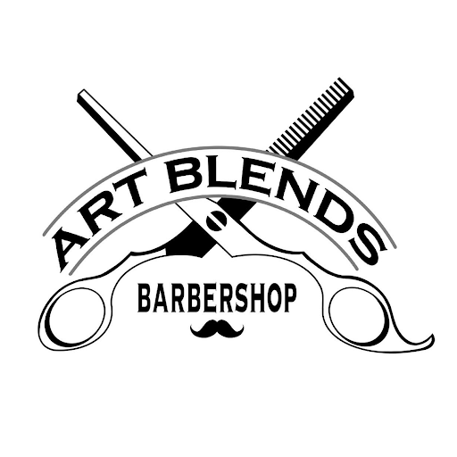 Art Blends Barbershop logo